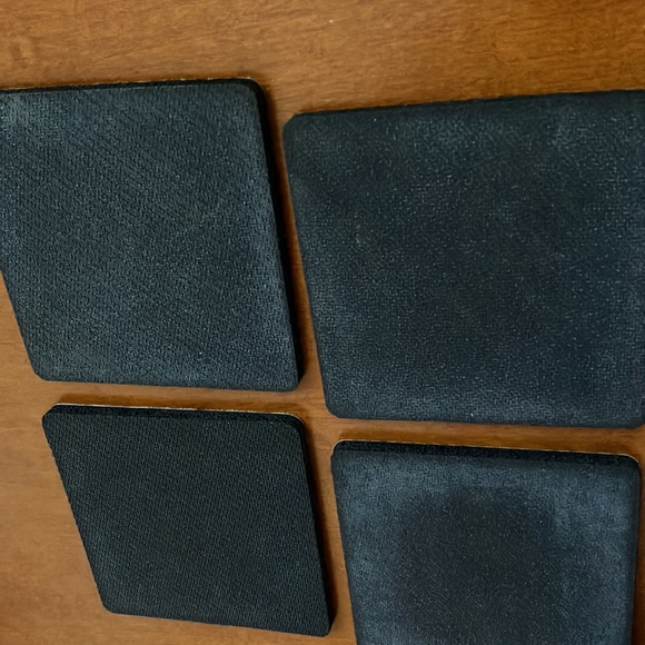 VINTAGE ROBERT RODENBURGER 3.5” SQUARE FOAM COASTERS FEATURING “POPPY GARDEN” - Picture 8 of 12